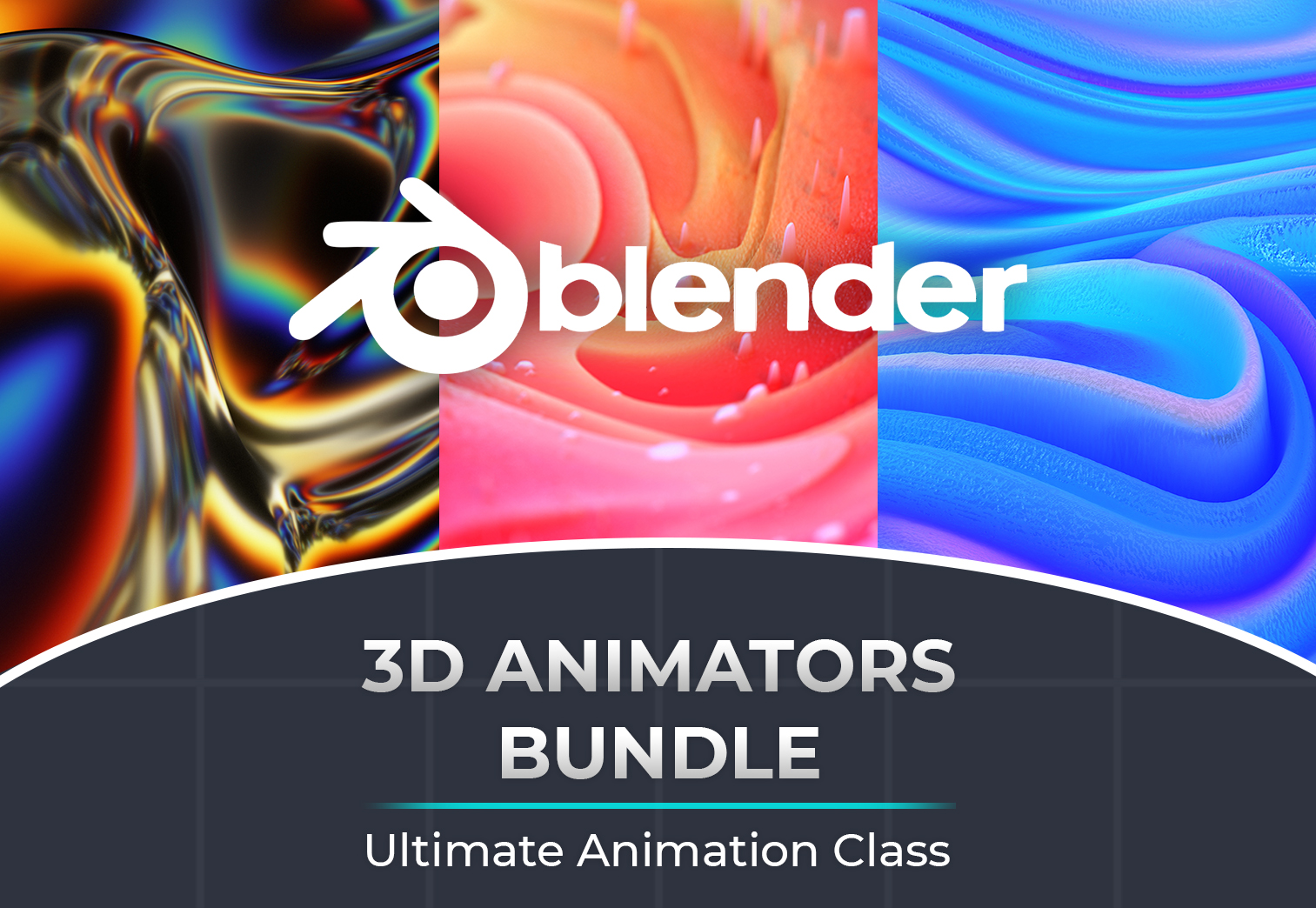 Bundle 3d animasi web banner